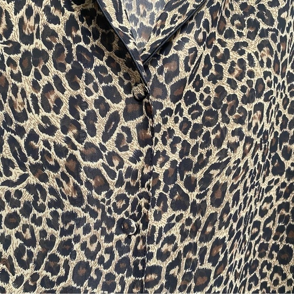 Secret Treasures Long Sleeve Cheetah Print Sleep Shirt XXXL - Picture 7 of 12